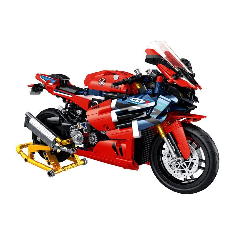 Tabletop Decoration Assembly Building Blocks Model Boy Toy Motorcycle 2febc7e4 64ec 4a4d a9c8 ae3062bae575