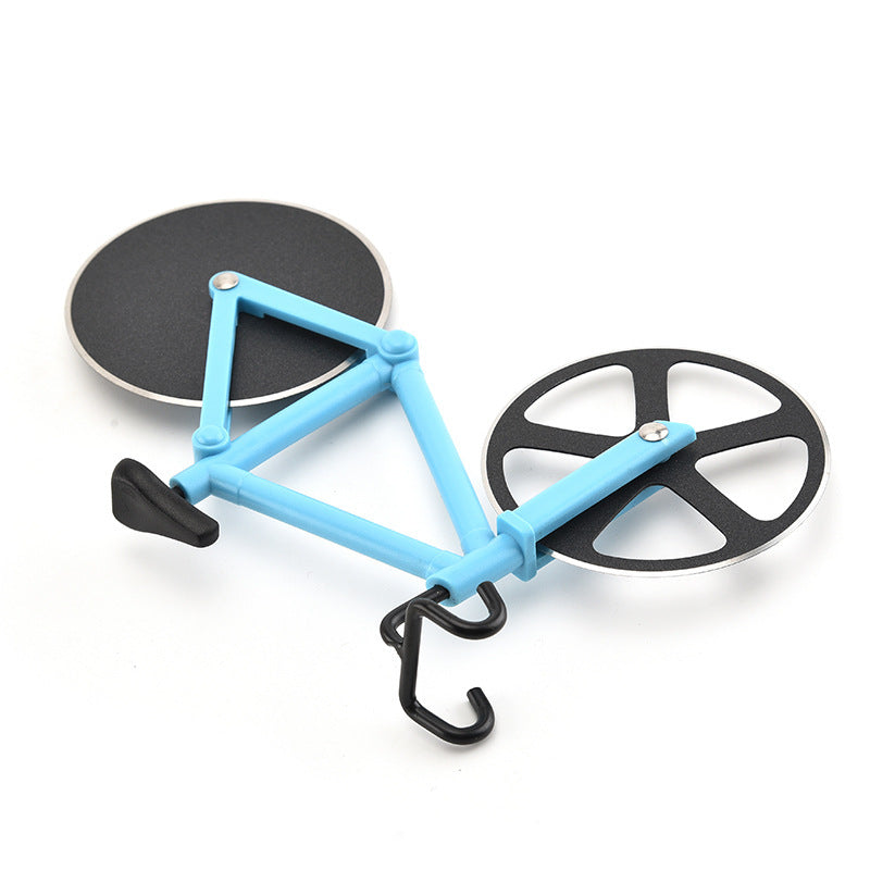 Pizza Cutter Stainless Steel Bicycle Shape Wheel Bike Roller Pizza Chopper Slicer Pizza Cutting Knife Kitchen Tools 301263450