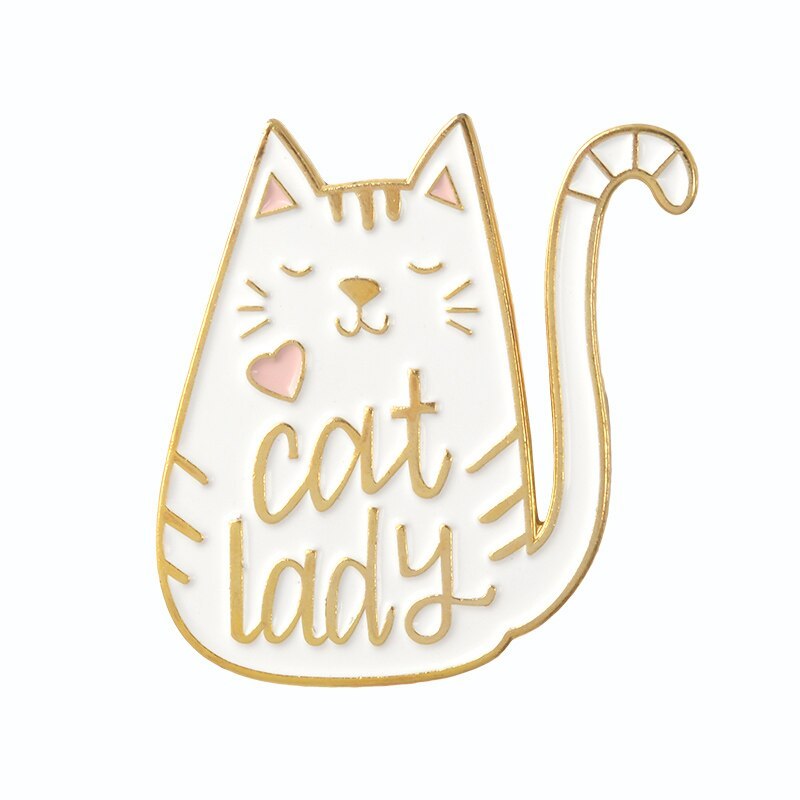 Cartoon animal dog cat brooch 3029847577328