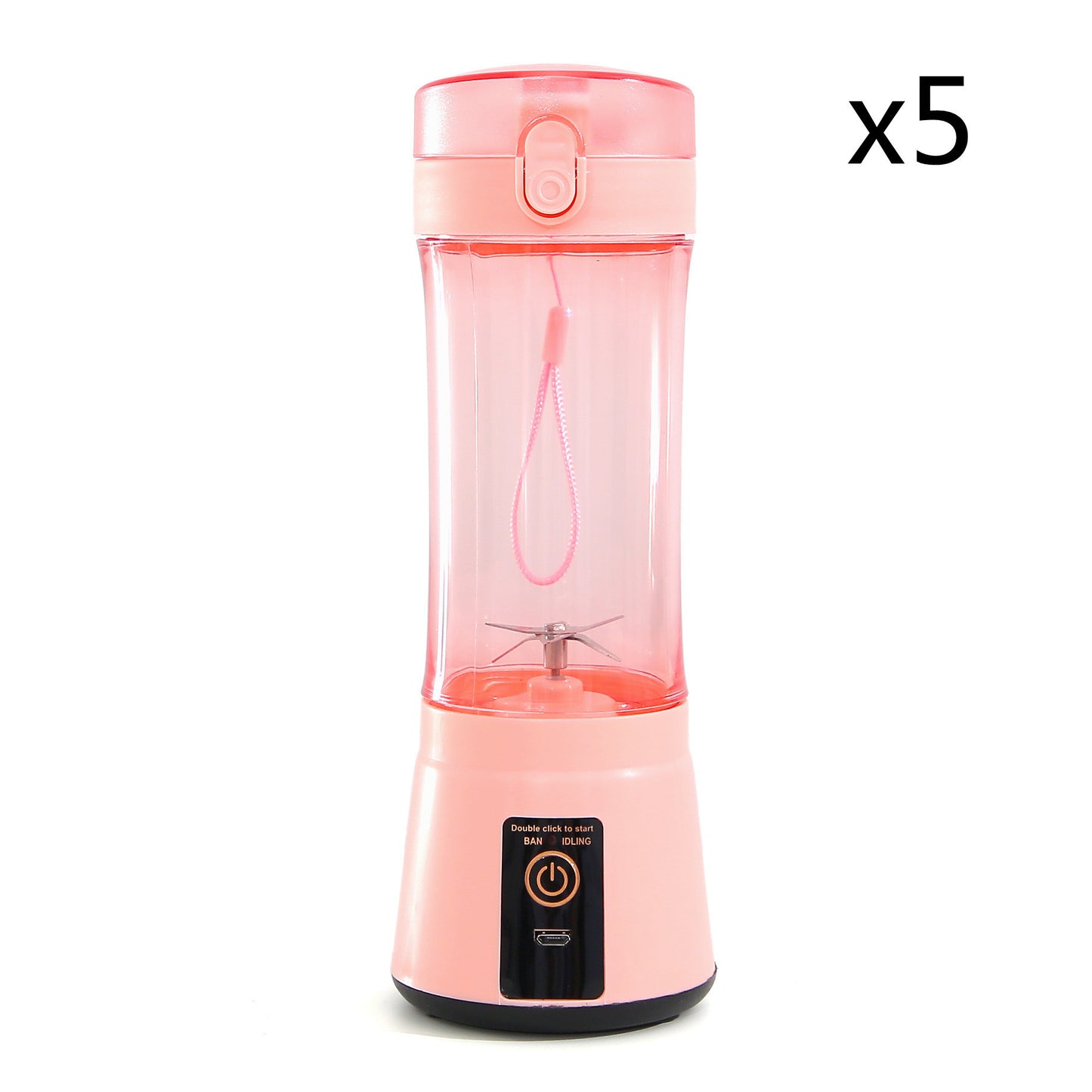 Portable Electric Fruit Juicer Wireless USB Rechargeable Mini Mixer Multifunction Summer Smoothie Blender Machine Kitchen Sup