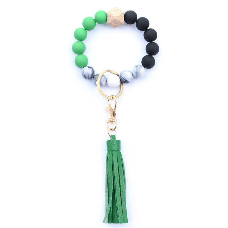 Creative Wooden Bead Bracelet Keychain 307dccfa 012c 44e2 8fcb 4c1bdbd2df25