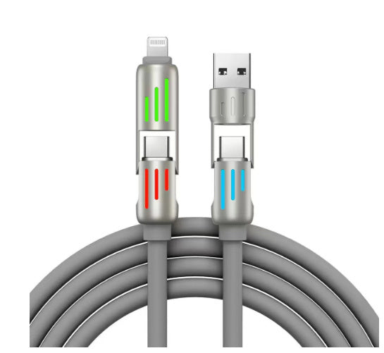 Car Multifunction 240W Four-in-one Data Cable - 图片 9