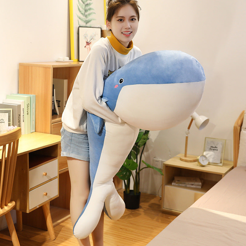 Plush Toy Cute Shark Doll Sleeping Pillow 3092701669329