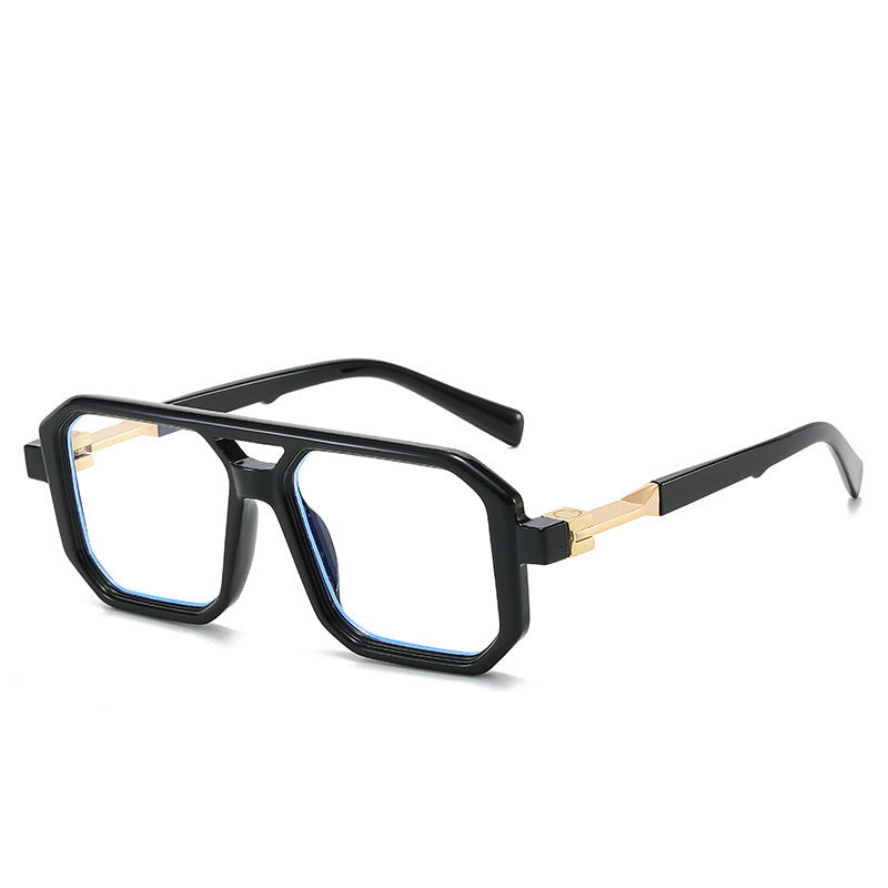 Retro Double Beam Pilot Catwalk Light Luxury Sunglasses Ins 30994684 dd1d 4bc4 8835 dd8e7840fadf