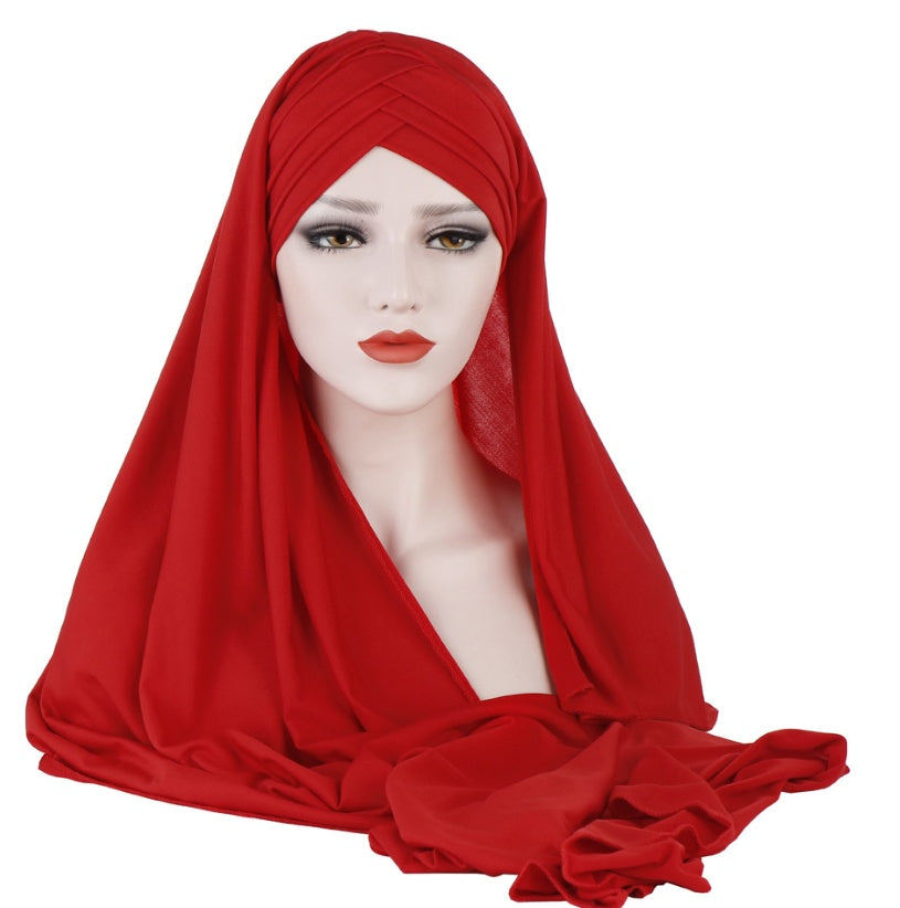 Muslim Lady Fashion Patch Hijab 3099841219550