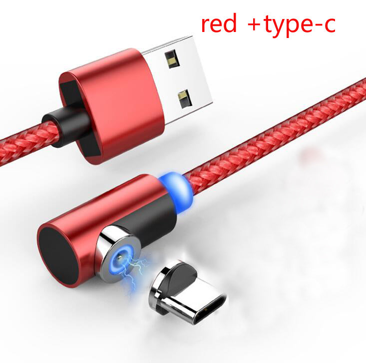 Nylon Braided Magnetic Mobile Phone Charging Cable - 图片 4