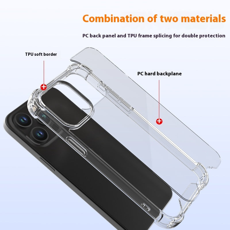 Suitable For 15 Phone Case Summer High-grade Stain-resistant Transparent Phone Case 3122ea0a c360 404b 8a02 b311bf63ab07 tran