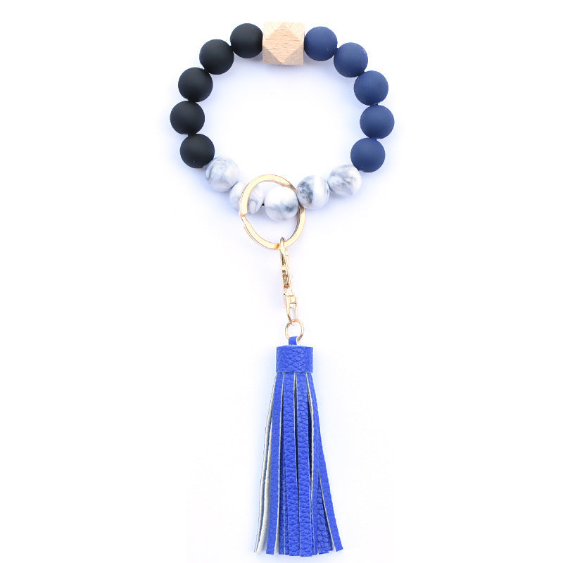 Creative Wooden Bead Bracelet Keychain 314f2ac1 2241 49e8 b349 8cd668af23ca