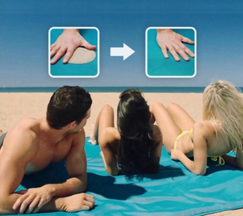 Folding Mat Beach Mat Leaky Sand Beach Mat Outdoor Travel Picnic Mat Camping Mat 3174639795378