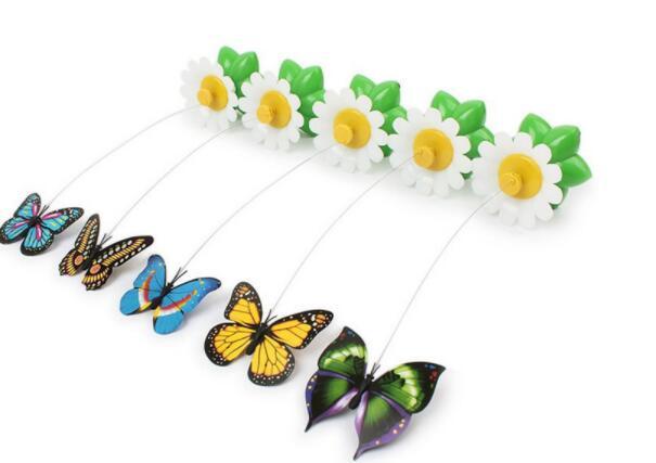 Electric Automatic Rotating Flower Pet Products 319215090207