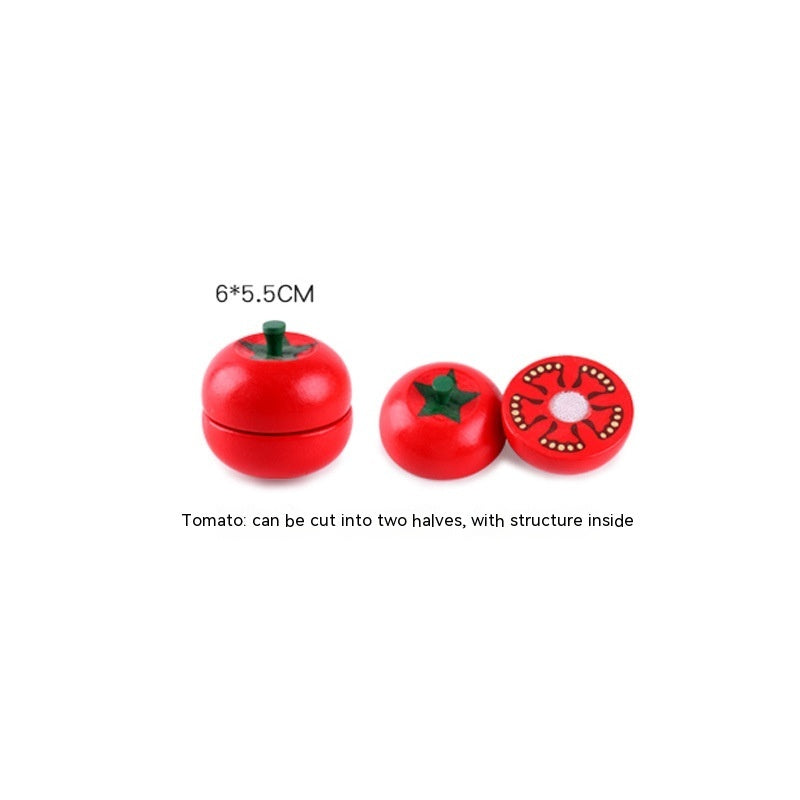 Wooden Vegetable Magnetic Children's Play House Cut Fruit Toys 31cef462 681a 4539 8ee3 5831c927bd6d trans
