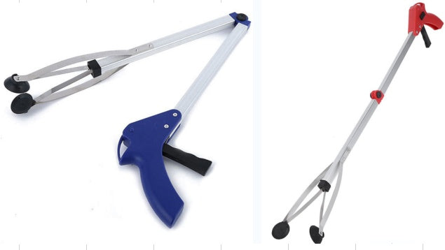 Aluminum alloy folding garbage clip picking device Household picking device Sanitation garbage clamp health clip 320296273115