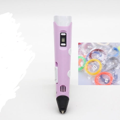 3D print pen 3D pen two generation graffiti 3D stereoscopic paintbrush children puzzle painting toys - 图片 22