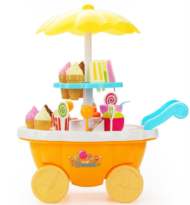 Children pretend play toys simulation candy Cart 32619729115392