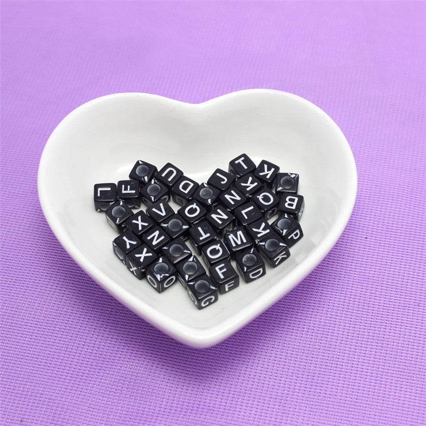 Acrylic English alphabet beads 3371913400052
