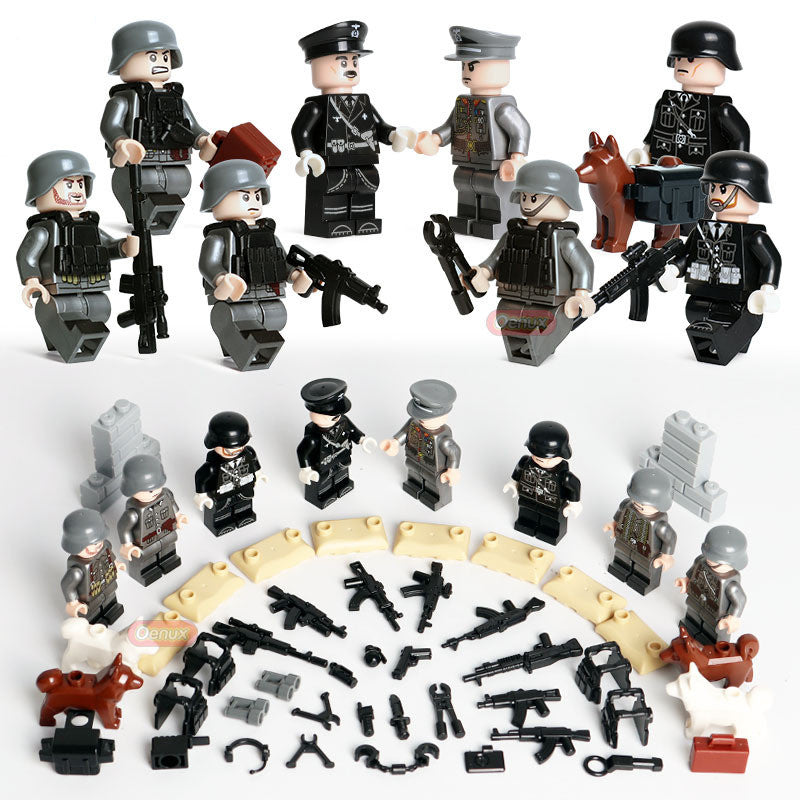 Military Minifigure Small Particle Building Block Toy 3415590018075