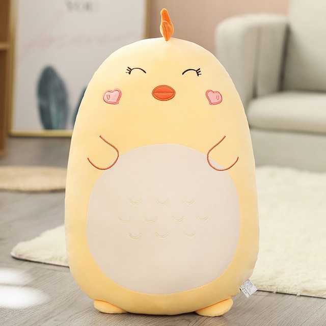Cartoon cute animal dinosaur pig husky plush pillow cushion 3450268100823