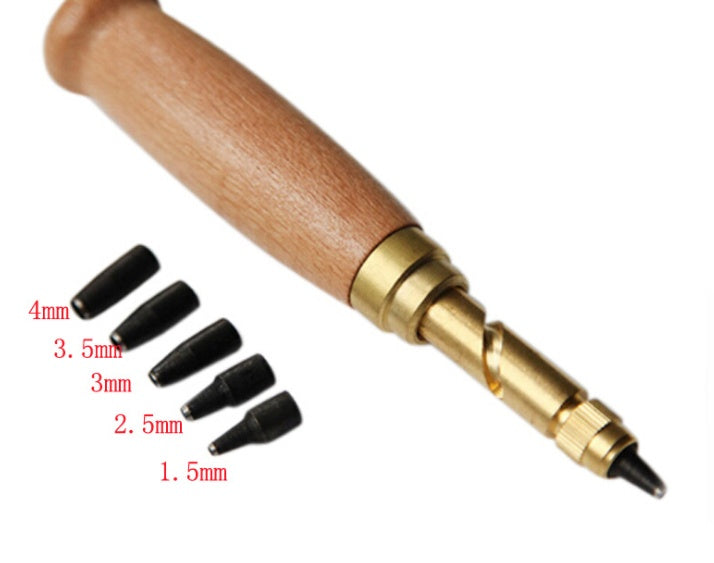 Rotary Punching Punchers Leather Craft Tools 6 pcs/Set 346669844250 b819bec4 5a64 421c 86d4 748a493a2b7e