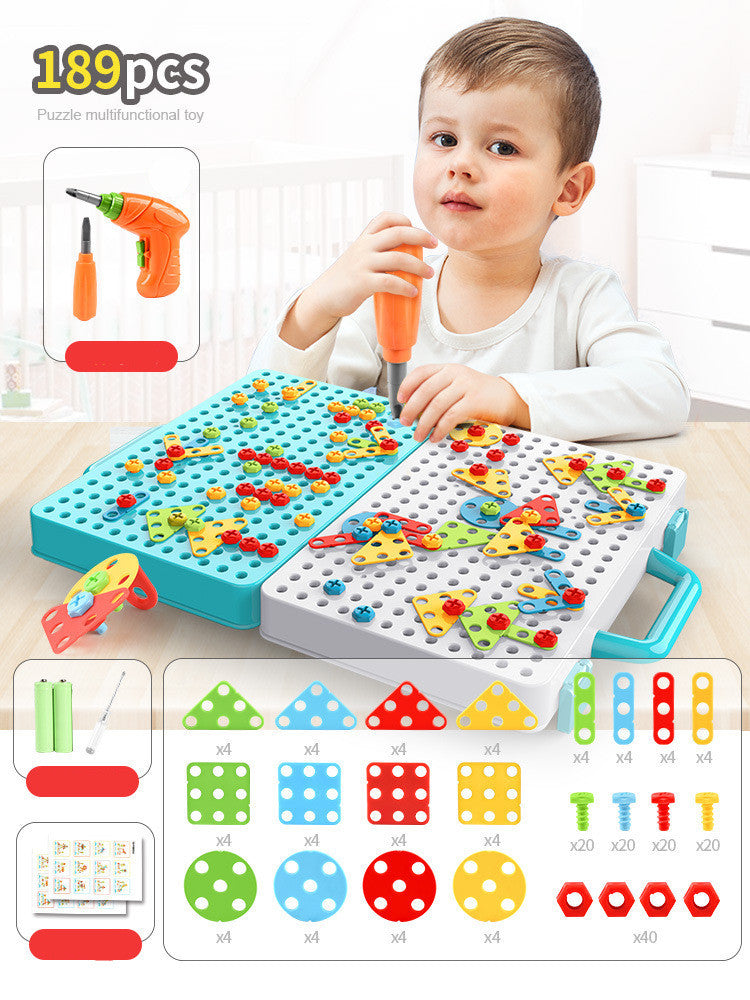Children's Variety Puzzle Manual Disassembly Toolbox 3488b238 f67f 4f86 9271 c72e13cc08a1