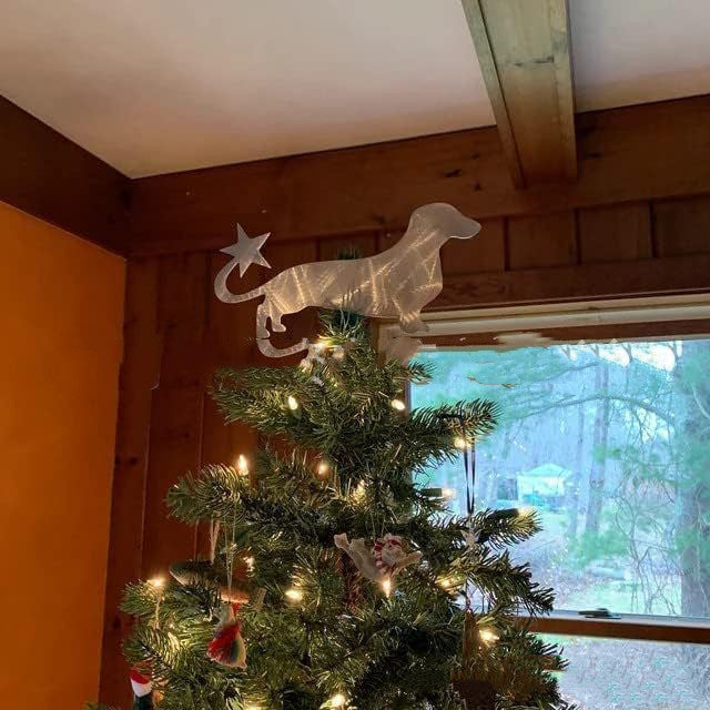 Metal Christmas Tree Dachshund Star Home Decoration 351aa57a 2cc5 4e76 9630 e57cf14ffc80