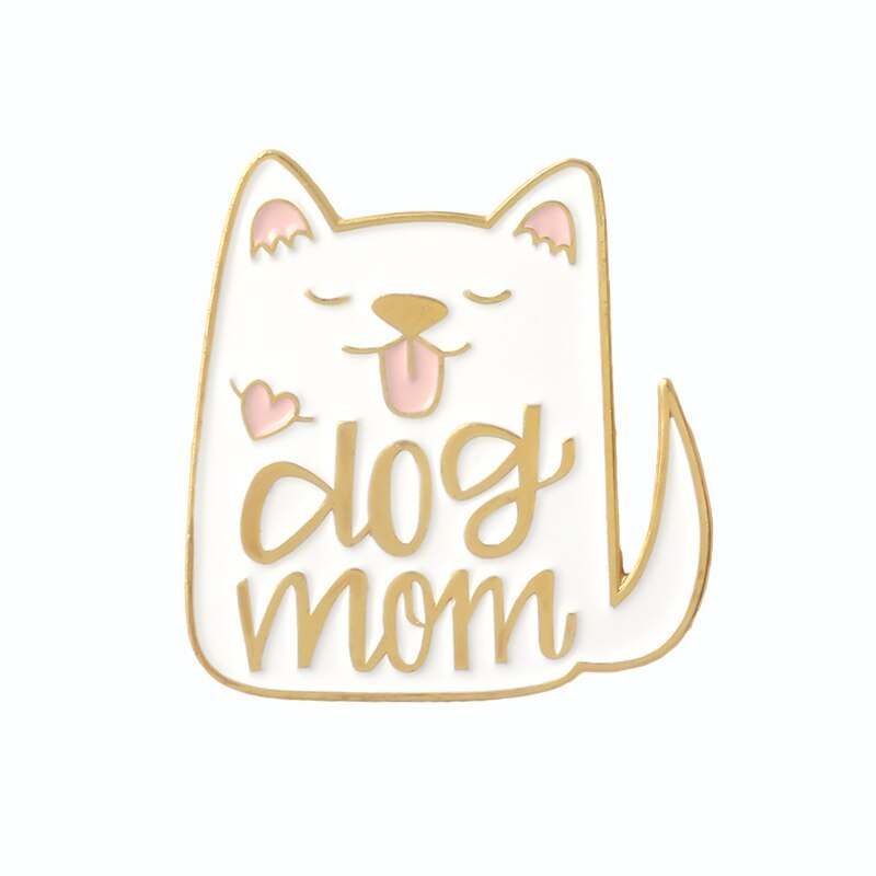 Cartoon animal dog cat brooch 35200845123340