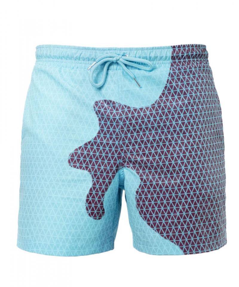 Magical Change Color Beach Shorts Summer Men Swimming Trunks Swimwear Swimsuit Quick Dry bathing shorts Beach Pant 3525776590