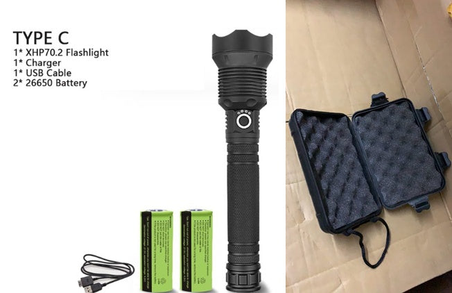 XHP70.2 Powerful Usb Led Flashlight 3554908602033