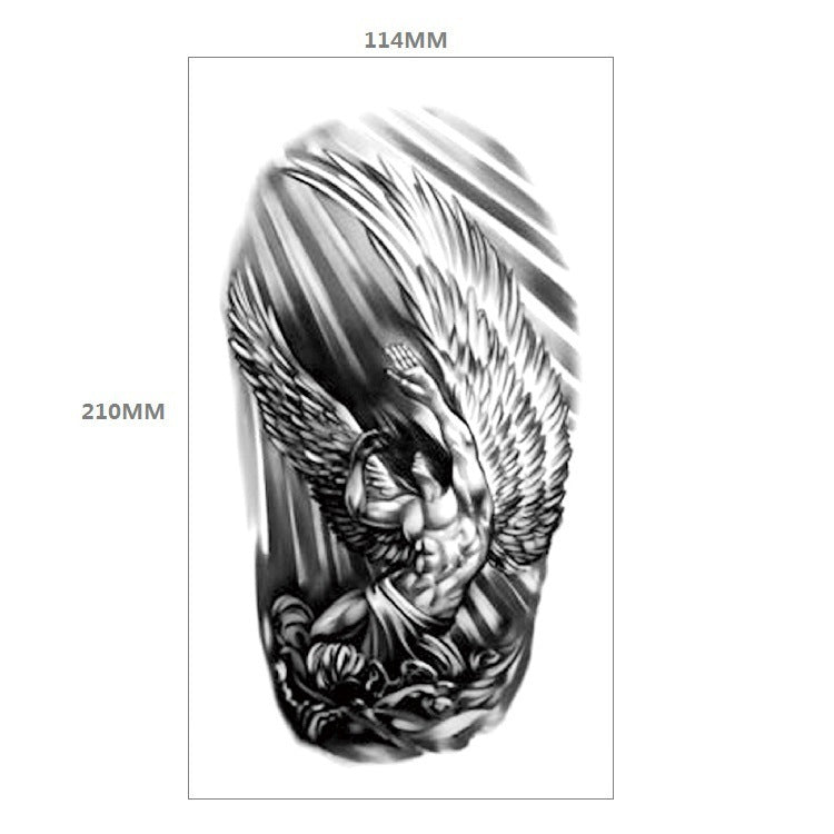 Animal Pattern Tiger Lion Half Arm Water Transfer Imitation Tattoo 35581f06 caea 4823 a01a d06e3d2b9715