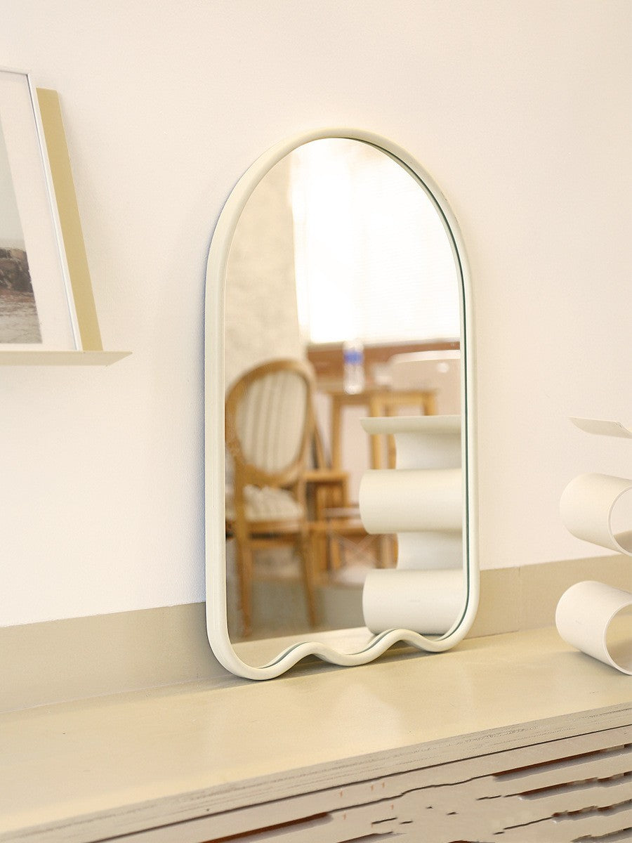 Cream White Ghost Shaped Mirror 35b5c904 51a1 4d52 be24 4af0db64003f