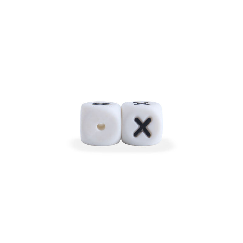 12mm Baby Products 26 Silicone English Alphabet Beads Teeth Accessories - HD Wireless Product #29