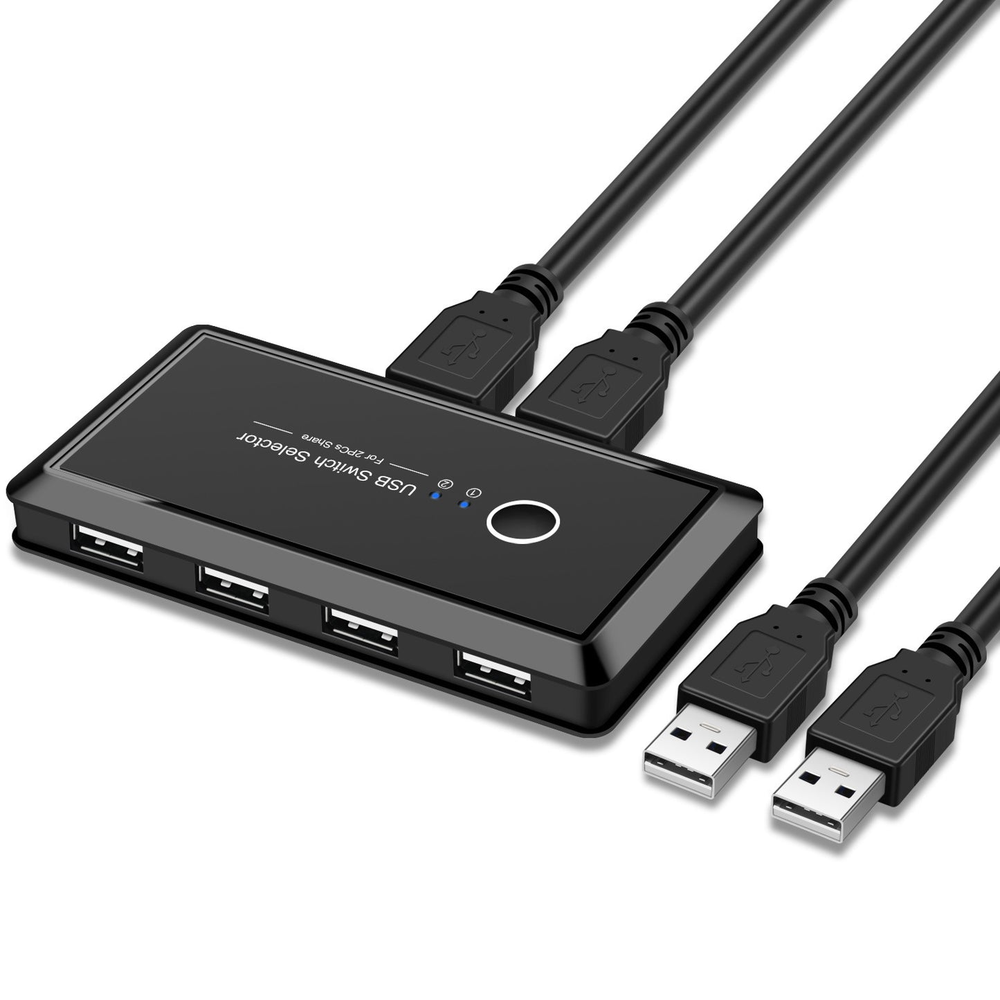 Usb multi-interface two-in four-out splitter - 图片 1
