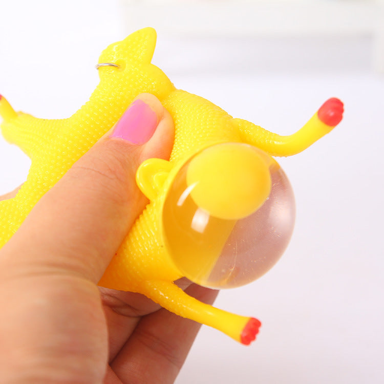 Venting toy laying hen 362980708041