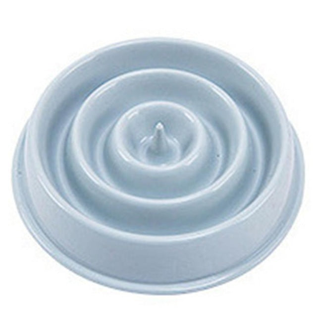 Plastic Pet Dogs And Cats Choke Prevention Slow Food Bowl 3680159915431
