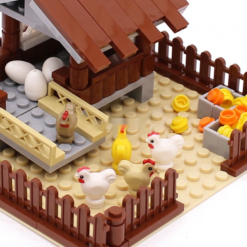 MOC Small Particle Building Blocks Animal Farm Scene Dispersion Accessories Suit 36f8657d 3e90 421a ad29 56465de216c2 fine