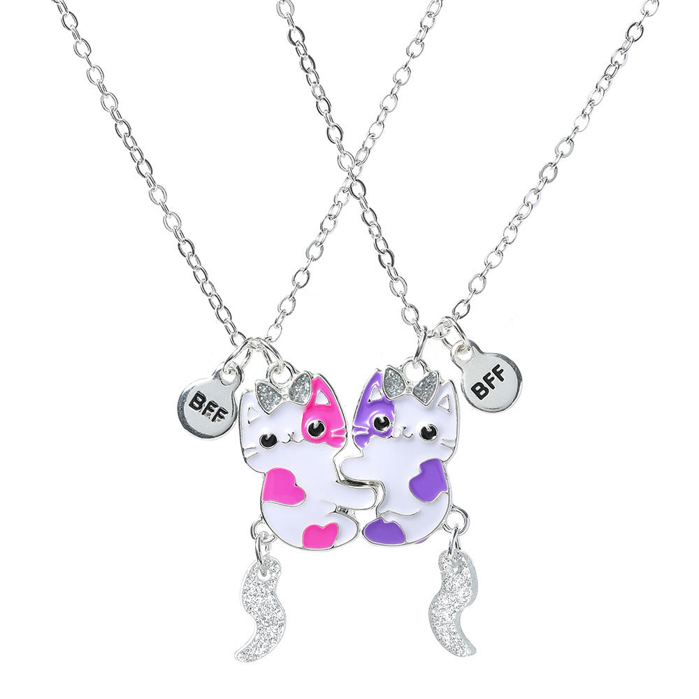Cute Cat Activity Tail Magnet Phase Attractor Necklace 36fc770b 2d88 4fd3 83c6 7b072db7a868