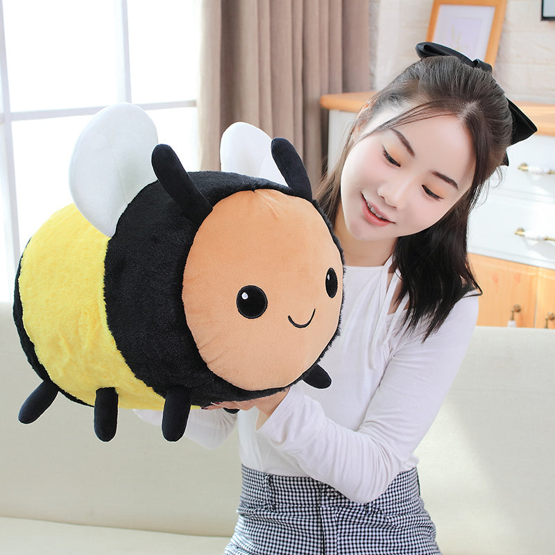Cartoon bee ladybug plush toy 3700671321133