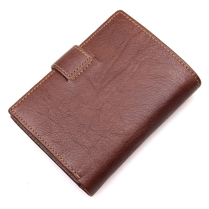 J.M.D leather wallet multi Card Leather Men's Wallet Purse RFID scan 8129 anti foreign trade 3728275975 1445275338