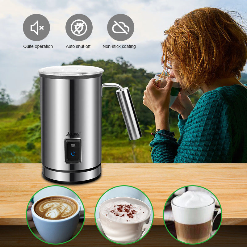 Electric Milk Frother Soft Foam Warmer for Coffee Essperso Cappuccino Milk Steamer 3 Function Creamer Milk Heater 37355340614