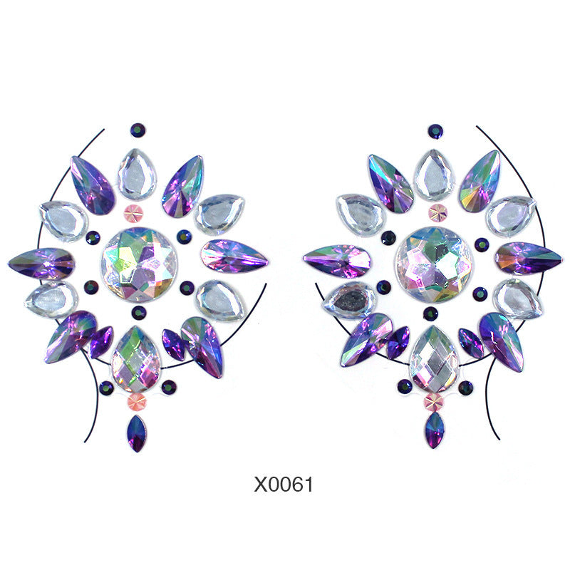 Women's Fashion Party Decoration Face Stickers 37431aa6 3c09 476c b09f 542f1282381a