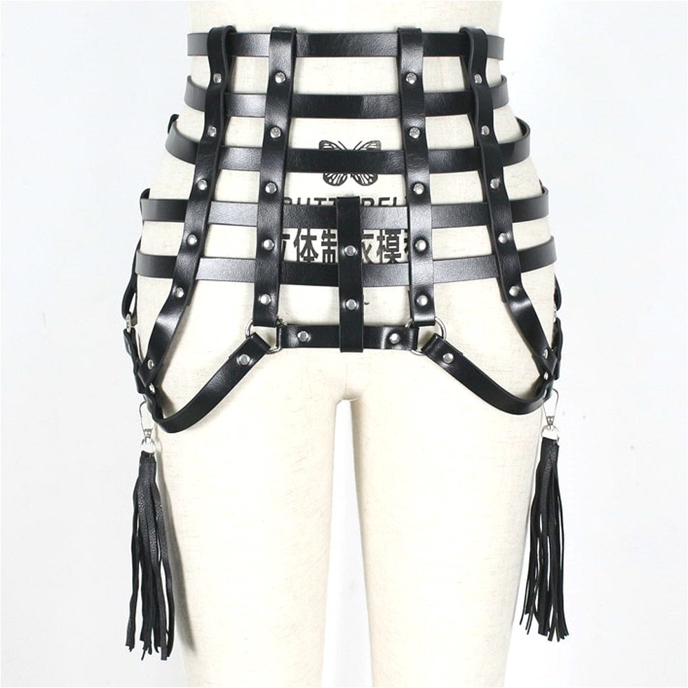 Women's Leather Skirt Sexy Bondage Leather Goods 3790110799717