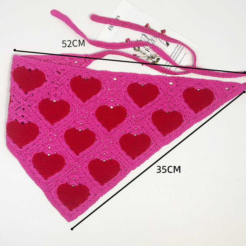 All-matching Triangular Binder Knitted Hair Band 37d56eb8 02d8 4fa2 a2dc 806e92e8712c