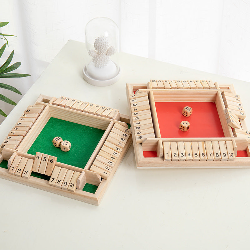 Ultimate Shut The Box Board Game 3811197619705