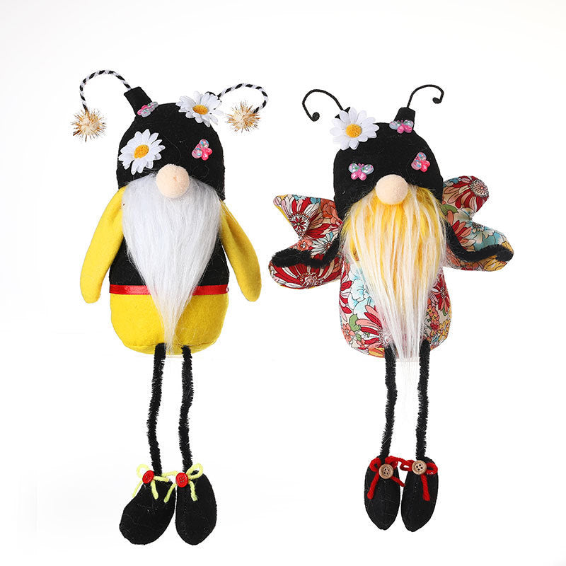 Bee Festival Flower Butterfly Long Legs Faceless Doll 38166ae4 c1fa 4ae3 9c1f 9034147acc37