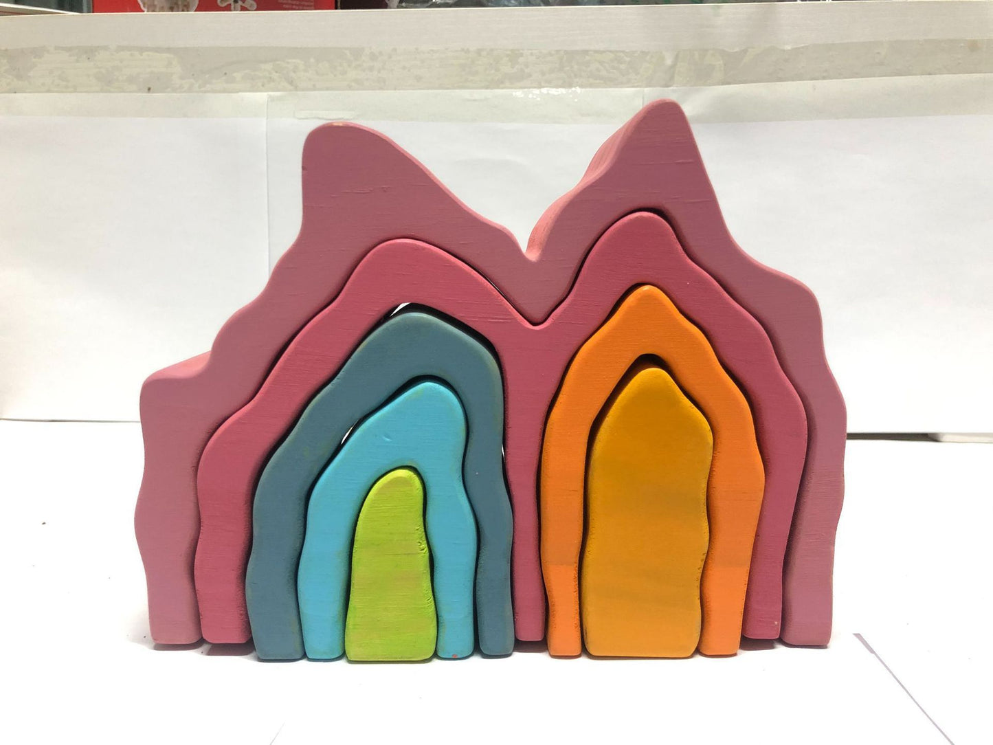 Early education stacking high blocks 3832586418118