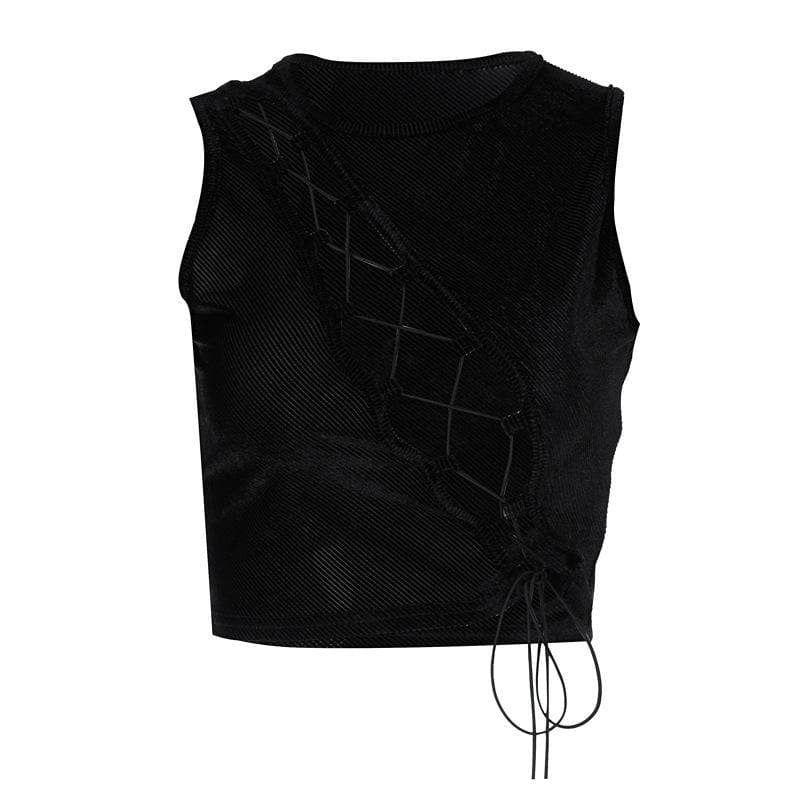 Chest Cutout Strap Sexy Vest 383c55ae 11c7 4efb ad30 da3a805e41d0