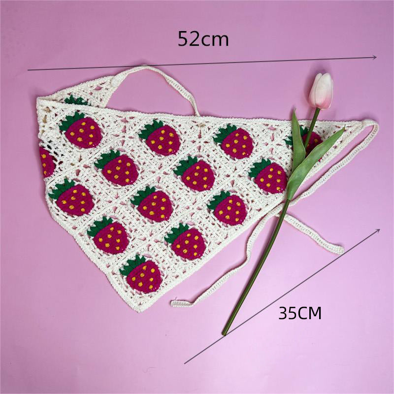 All-matching Triangular Binder Knitted Hair Band 388100c9 f0cd 442c b29e 2e66edd3e2d2