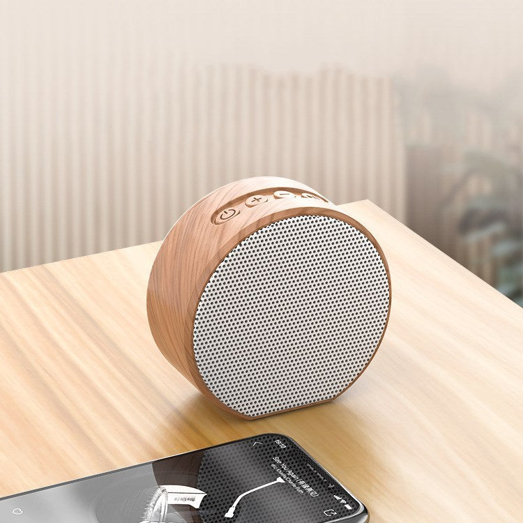 Wood grain bluetooth speaker 3891022540497