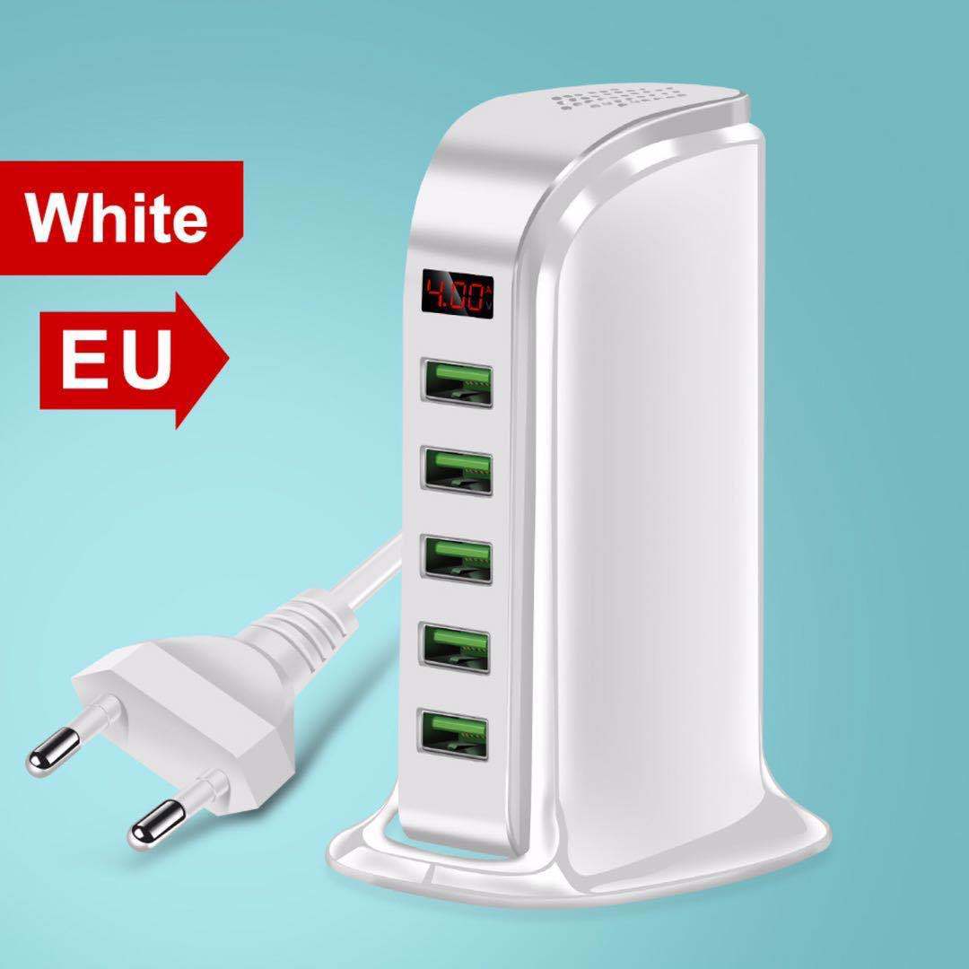 USB five-port smart charger 38f39b78 f993 4383 b5b7 fa15e8790003