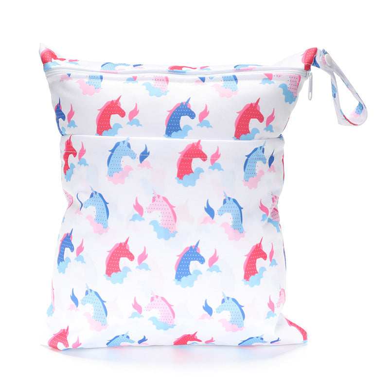 Digital Printing New Pattern Double Pocket Diaper Bag 39058703 0202 48c5 932d 6209abeb9938
