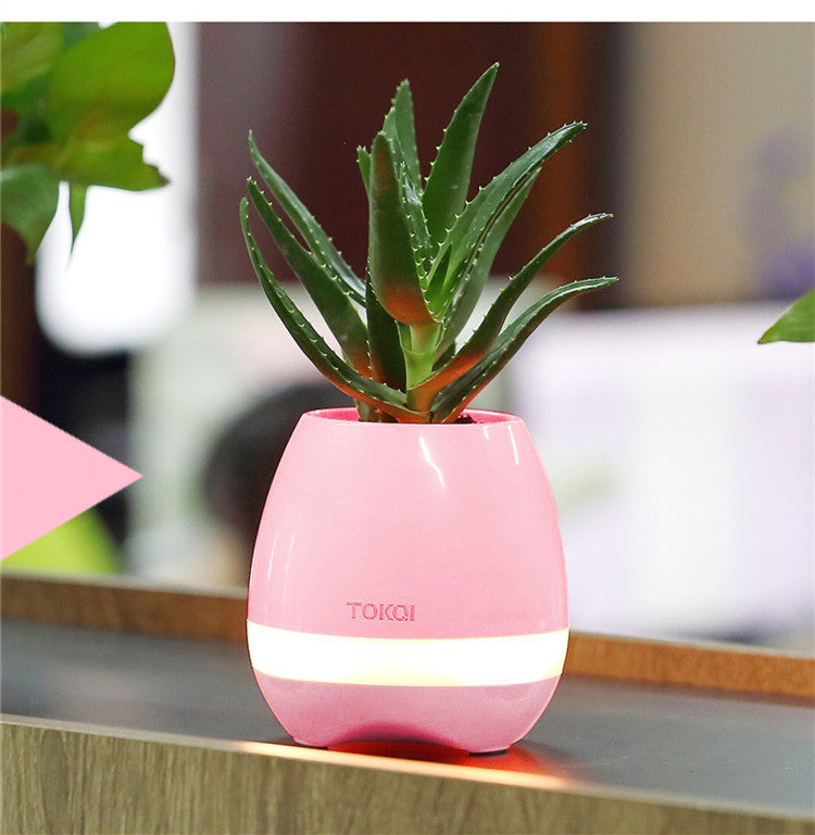Touch-sensitive music vase desktop audio 3925460139522
